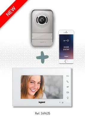 KIT VIDEOFONIE + TOUCHSCREEN KLEURENSCHERM 7” + APP