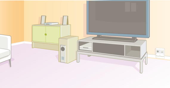 ik voeg een televisiecontactdoos toe in mijn zitkamer